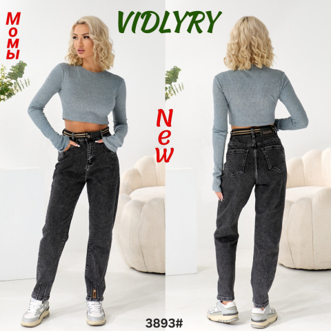 Жіночі джинси МОМ VIDLYRY норма 3893 гуртом
