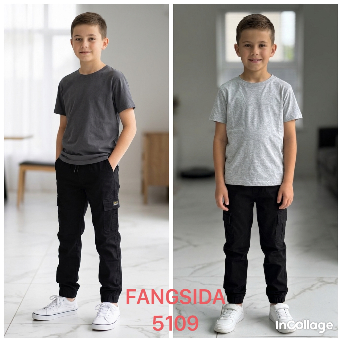 Дитячі штани ДЖОГЕРИ КАРГО FANGSIDA хлопчик 5109 гуртом