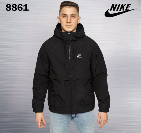 Чоловіча куртка демісезон двухстороння N8861-1 гуртом