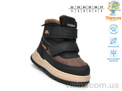 Дитячі черевики оптом (11770a led)