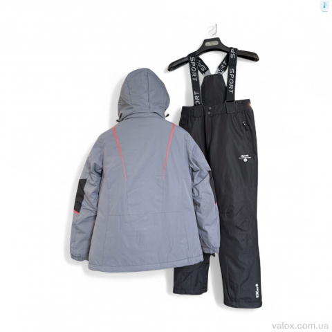 Жіночі гірськолижні костюми оптом (ws21092-69 grey)