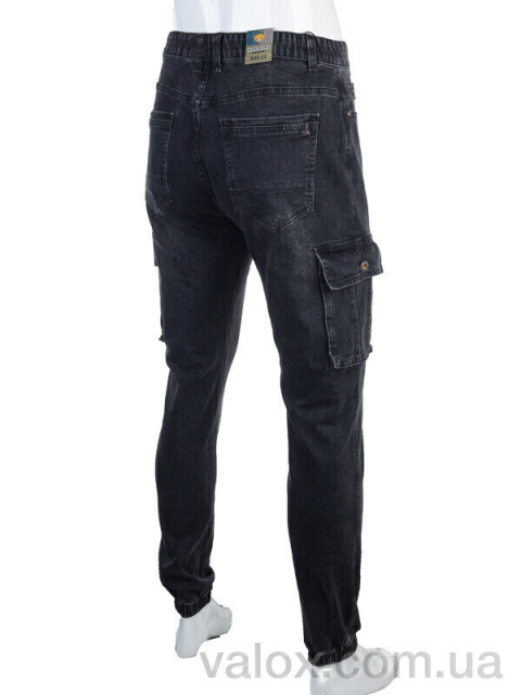 Чоловічі джинси оптом (8806 black)