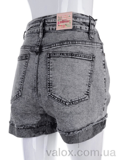 Жіночі шорти оптом (3-19 grey)