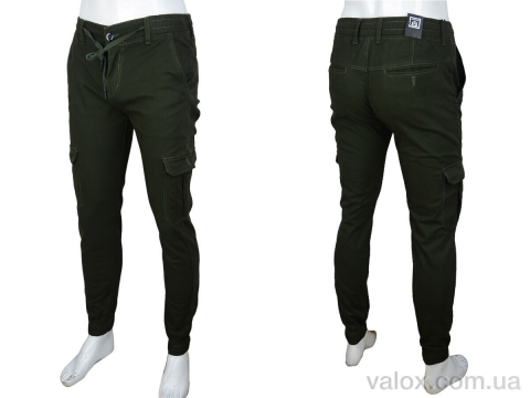 Чоловічі брюки оптом (8505-4 green)