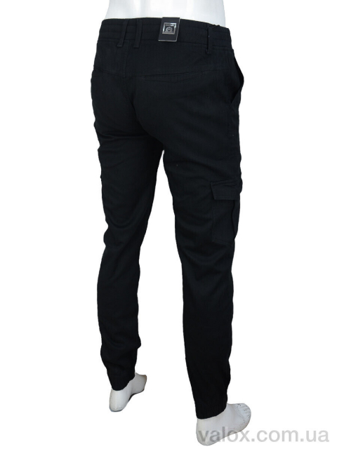 Чоловічі брюки оптом (8512-1 black)