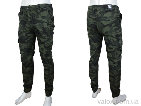 Чоловічі брюки оптом (98507-4 green)