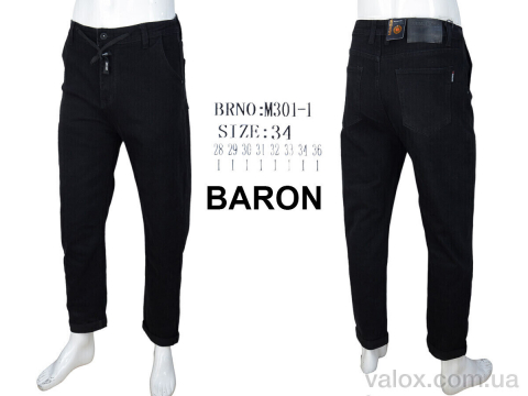 Чоловічі джинси оптом (m301-1 black)