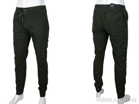 Чоловічі брюки оптом (8523-4 green)