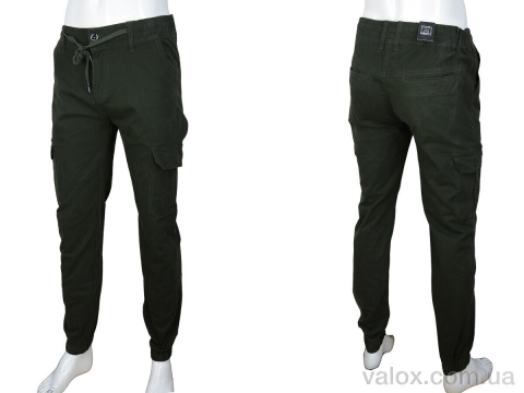 Чоловічі брюки оптом (8526-4 green)