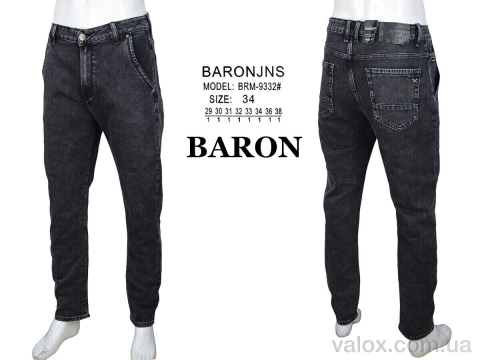Чоловічі джинси оптом (brm9332 grey)