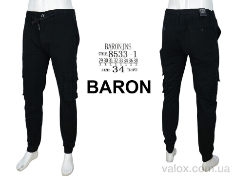 Чоловічі джинси оптом (8533-1 black)