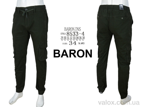 Чоловічі джинси оптом (8533-4 green)