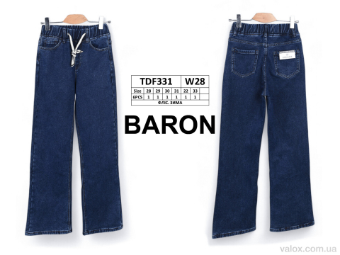 Жіночі джинси оптом (tdf331 фліс)
