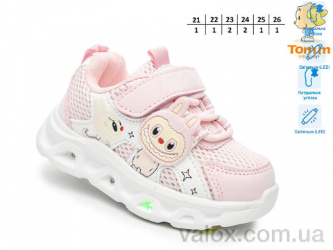 Дитячі кросівки оптом (65047e led)