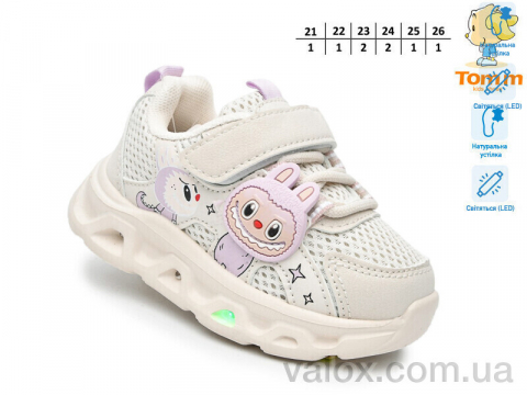 Дитячі кросівки оптом (65047y led)