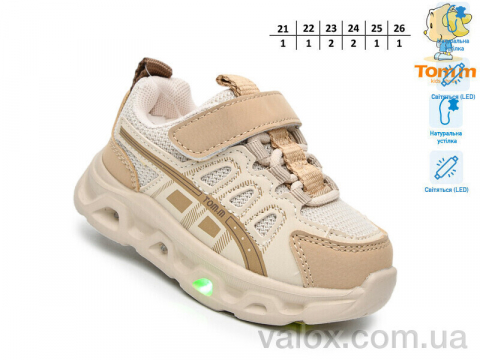 Дитячі кросівки оптом (65044c led)