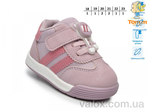 Дитячі кросівки оптом (65031f led)