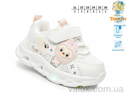 Дитячі кросівки оптом (65047d led)