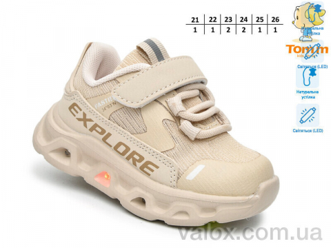 Дитячі кросівки оптом (65048k led)