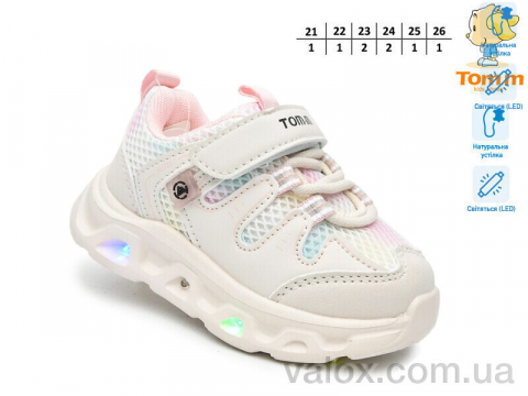 Дитячі кросівки оптом (65046y led)