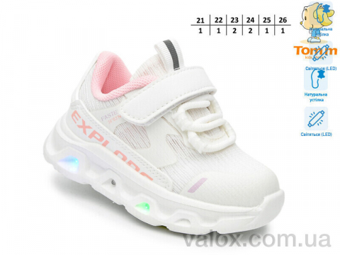 Дитячі кросівки оптом (65048d led)