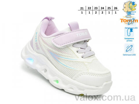 Дитячі кросівки оптом (65049d led)