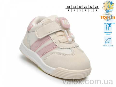 Дитячі кросівки оптом (65031b led)
