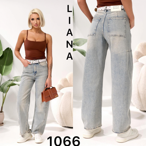 Жіночі джинси БАГГІ LIANA норма 1066 гуртом