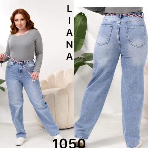 Жіночі джинси БАГГІ LIANA батал 1050 гуртом