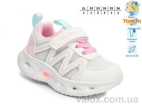 Дитячі кросівки оптом (t60052a led)