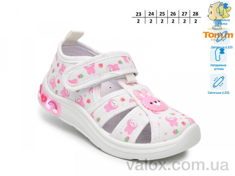 Дитячі капці оптом (t60014c led)