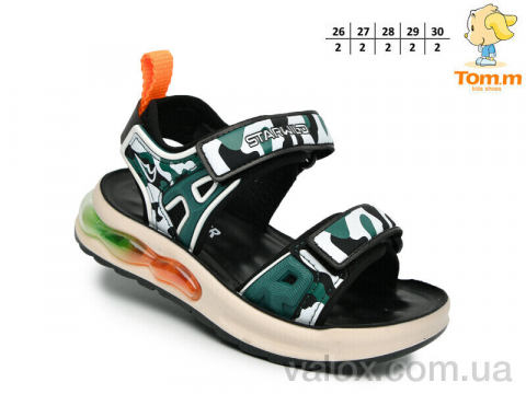 Дитячі сандалі оптом (b2918 зелений)