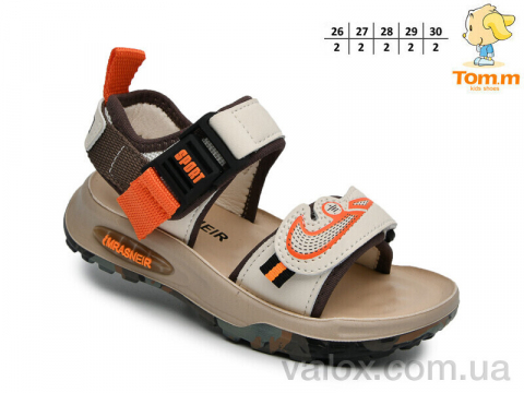 Дитячі сандалі оптом (b2939 беж-корич.)