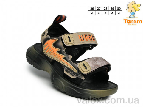 Дитячі сандалі оптом (b2818 корич.)