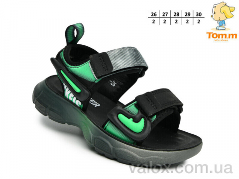 Дитячі сандалі оптом (b2819 зелений)