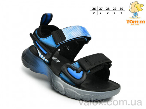 Дитячі сандалі оптом (b2819 синій)