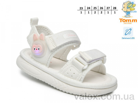 Дитячі босоніжки оптом (t65068a led)
