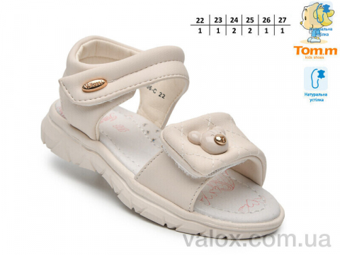 Дитячі босоніжки оптом (t68106c)