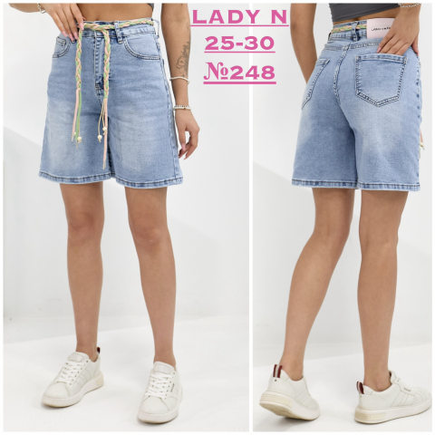Жіночі джинсові шорти БЕРМУДИ LADY N норма 248 гуртом