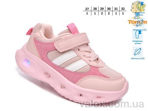 Дитячі кросівки оптом (65149b led)