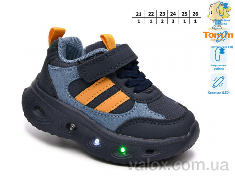 Дитячі кросівки оптом (65143x led)