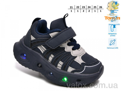 Дитячі кросівки оптом (65145x led)