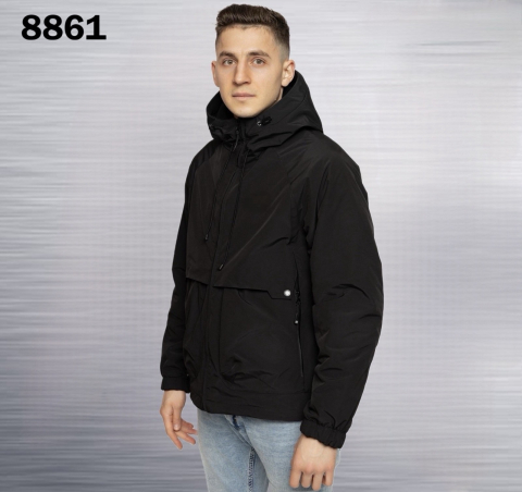 Мужская куртка демисезон двухсторонняя TNF8861-1 оптом