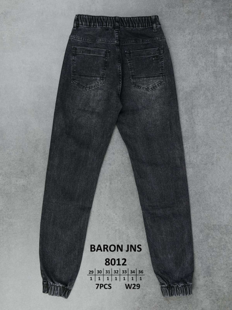 Мужские джинсы джогеры BARON JNS норма 8012 оптом