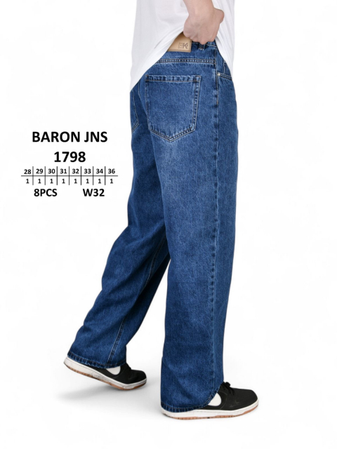 Чоловічі джинси ТРУБИ BARON JNS юніори 1798 оптом