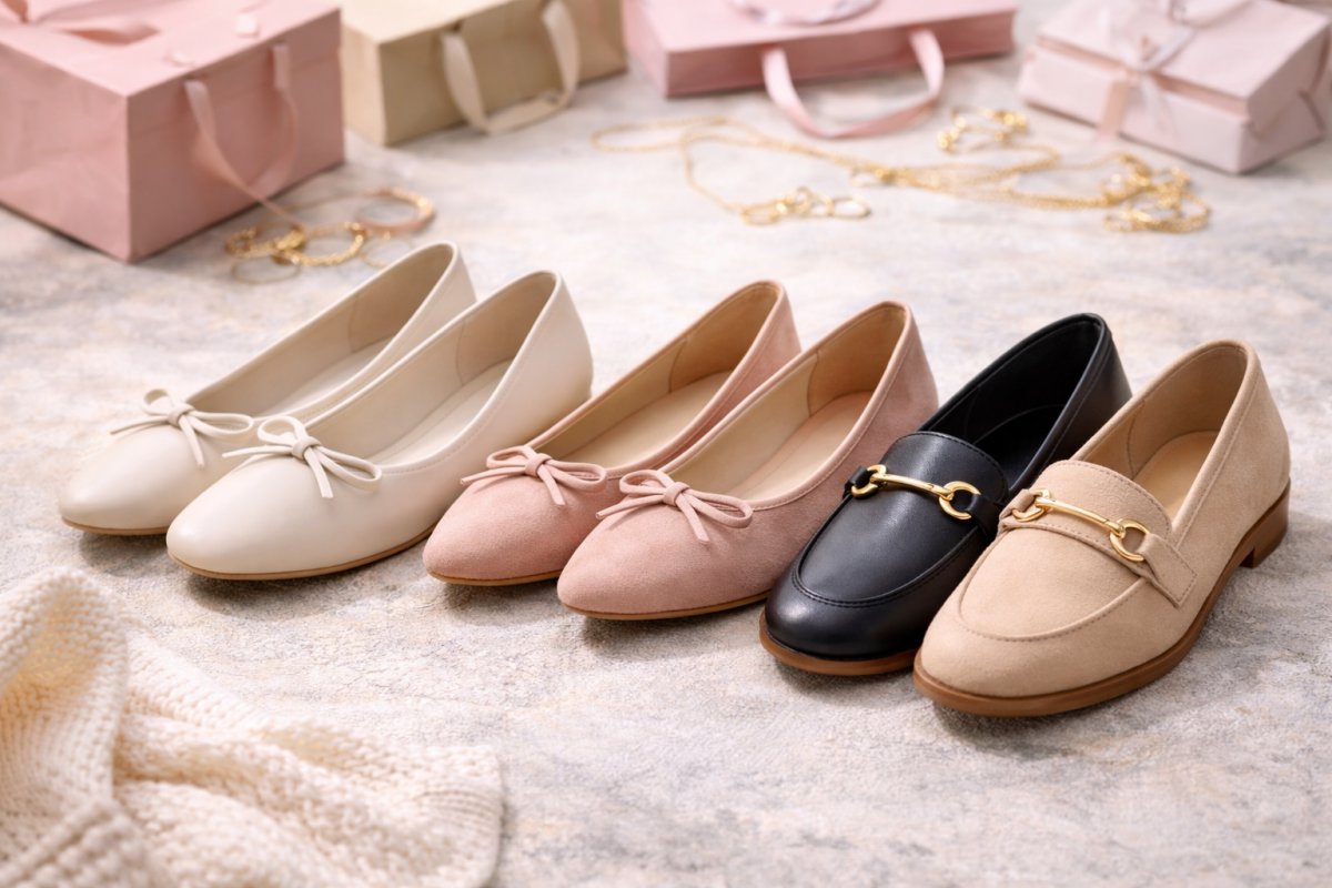 Балетки и лоферы в женском онлайн-сегменте