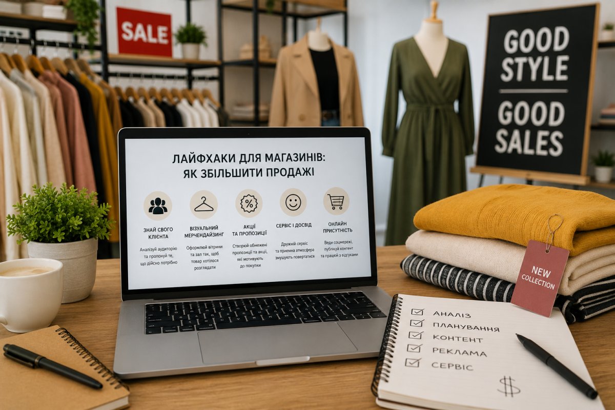 Лайфхаки для магазинів як збільшити продажі