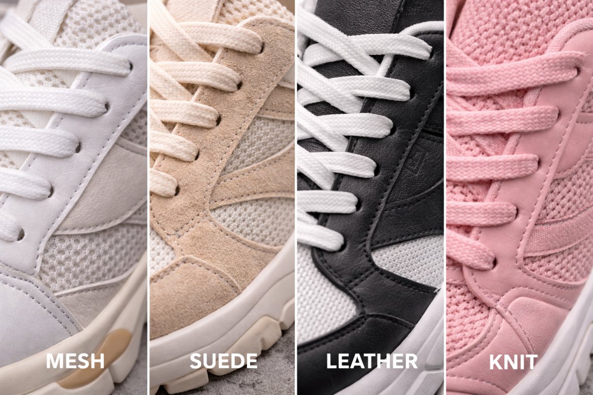 Материалы, которые используются в современных кроссовках