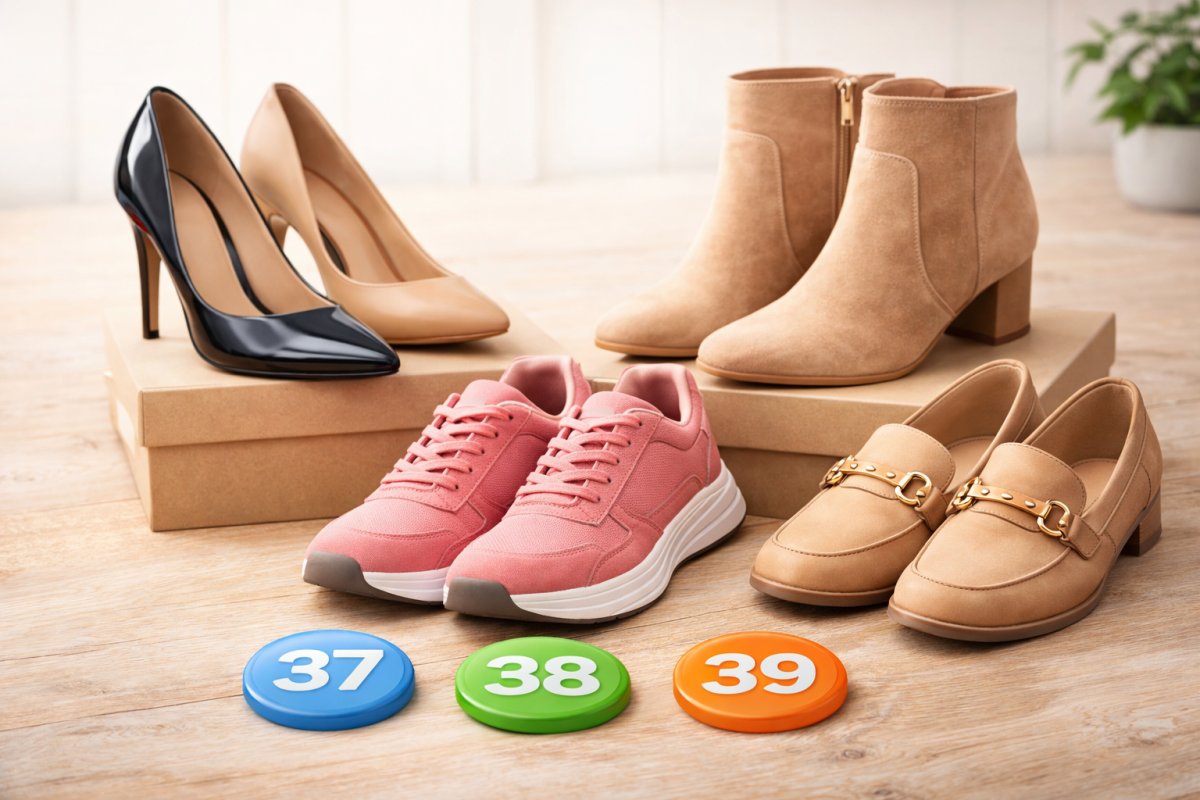 Самые популярные женские размеры обуви Самые популярные женские размеры обуви