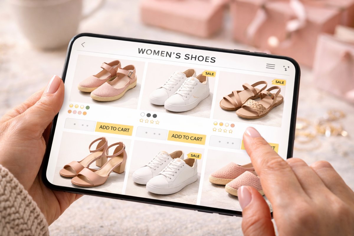 Онлайн-продажи женской обуви как стабильный канал покупок